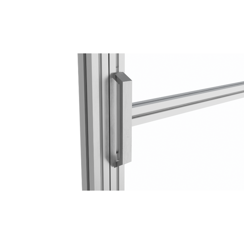 Single White Swing Door Render 5