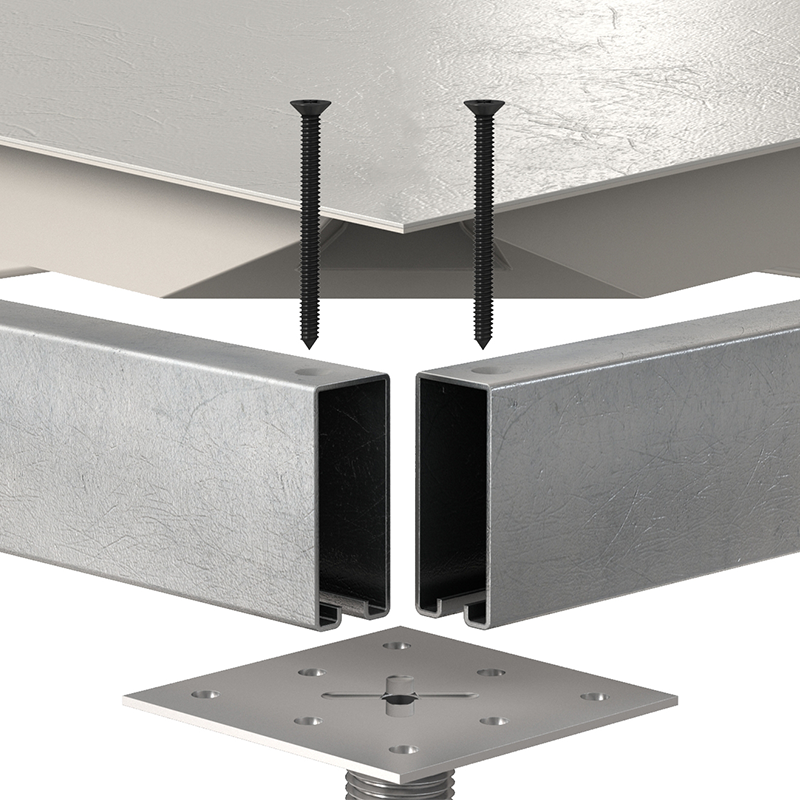 Tate 2 Inch Bolted Stringer Render